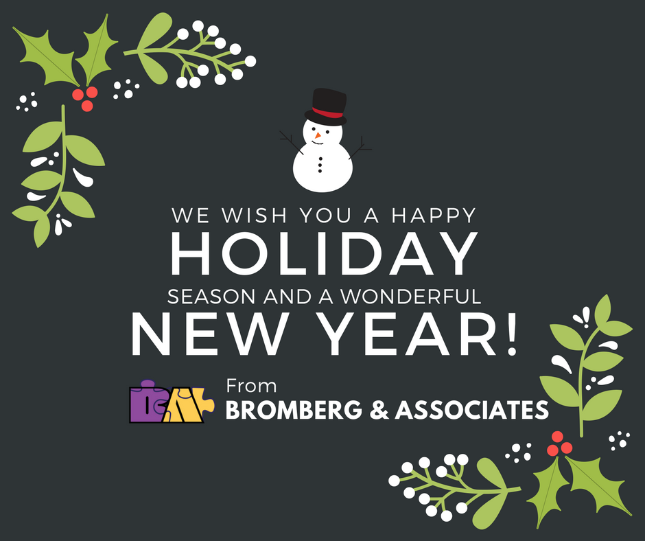 Bromberg & Associates | Happy Holidays from Bromberg & Associates!
