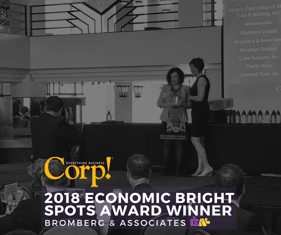 2018 Economic Bright Spots Awards Winner: Bromberg & Associates