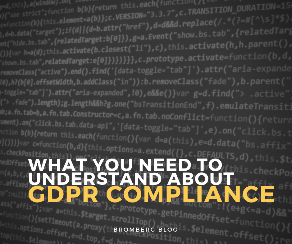What You Need To Understand About GDPR Compliance