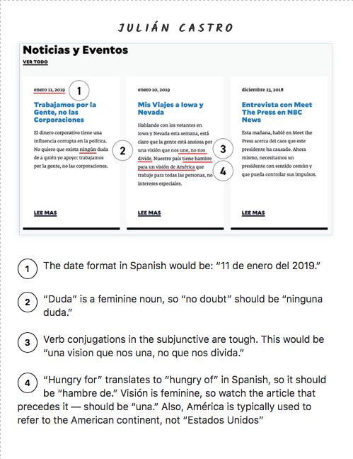 Bromberg & Associates | FYI: Don’t Use Google Translate For Your Political Campaign