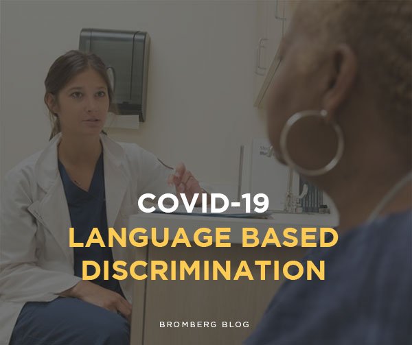 Covid Language Based Discrimination