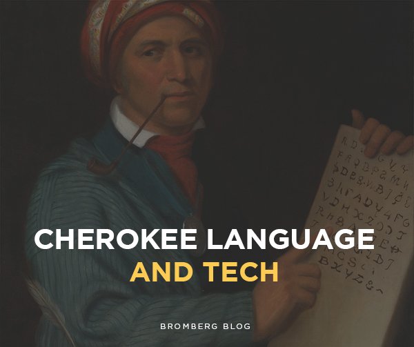 cherokee language and tech