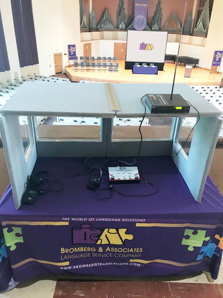 Bromberg & Associates|Simultaneous Interpreting Equipment Rental