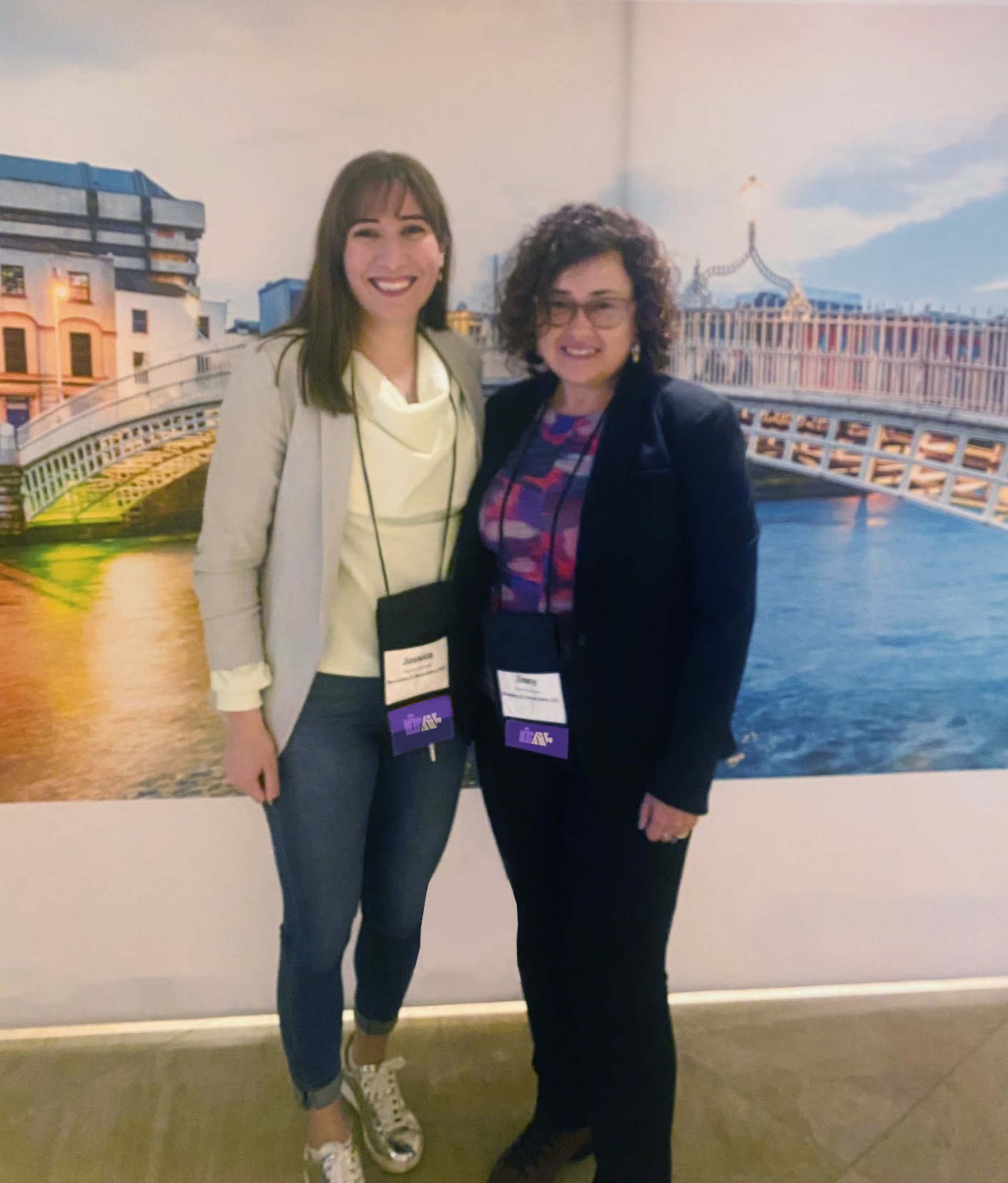 Jessica Yaacoub and Jinny Bromberg