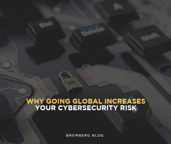 Bromberg & Associates | Why Going Global Increases Your Cybersecurity Risk