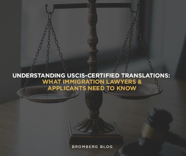 USCIS-Certified Translations